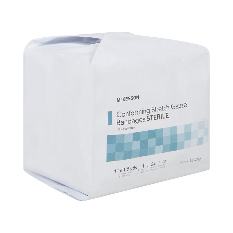 Conforming Bandage McKesson 1 Inch X 1-7/10 Yard Sterile 1 per Pack
