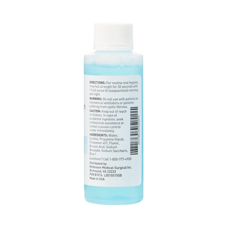 Mouthwash McKesson 4 oz. Mint Flavor