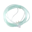 ETCO2 Nasal Sampling Cannula with O2 Delivery McKesson Adult Curved Prong / NonFlared Tip 7 Foot O2 Line