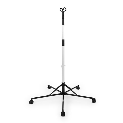 Sharps Compliance IV Stand Floor Stand Pitch-It Sr 2-Hook 5 Caster