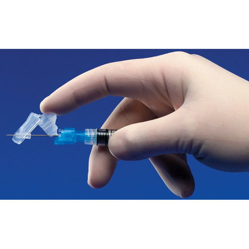Covidien Syringe with Hypodermic Needle Monoject® Magellan® 3 mL 22 Gauge 1" Attached Sliding Safety Needle, 50/BX