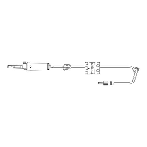 McKesson Primary IV Administration Set MedStream 20 Drops / mL Drip Rate 92 Inch Tubing 1 Port, 1/EA