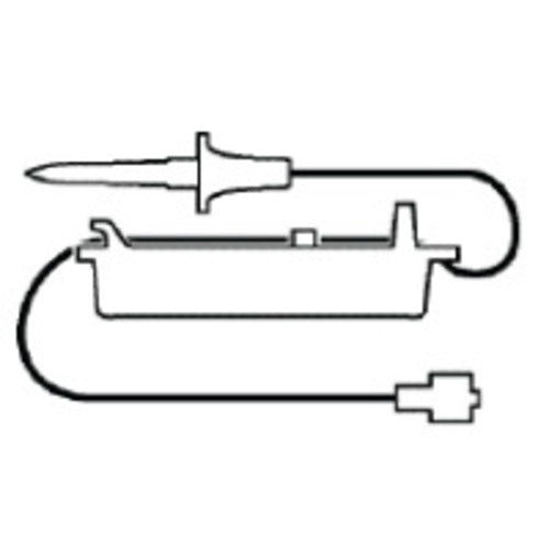 Smiths Medical IV Pump Set CADD 125 - 250 mL / Hr Drip Rate 123 Inch Tubing Without Port, 12/BX