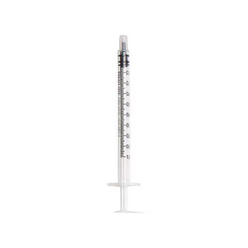 Medline Oral Syringe, Clear, 1 mL, 500 EA/CS