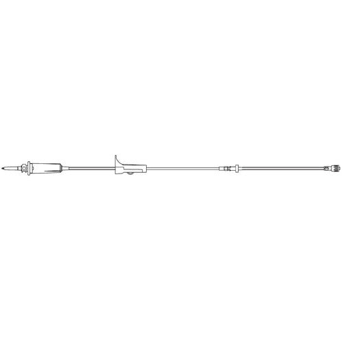 B. Braun Administration Set Vista® 15 Drops / mL Drip Rate 102" Tubing, 50 EA/CS