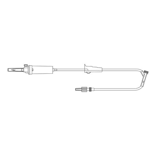 McKesson Primary IV Administration Set MedStream 20 Drops / mL Drip Rate 103 Inch Tubing 1 Port, 1/EA