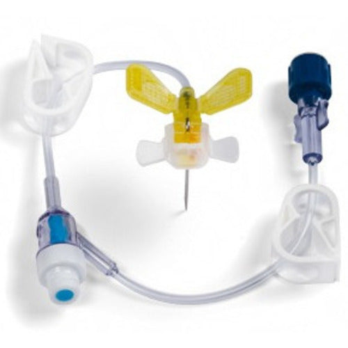 Bard Medical Huber Infusion Set MiniLoc 22 Gauge 3/4" 8" Tubing Y-Site Injection Port, 1/EA