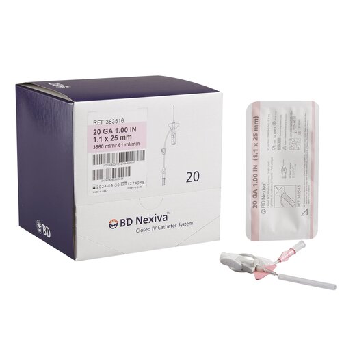 BD Nexiva™ Closed IV Catheter 20 Gauge