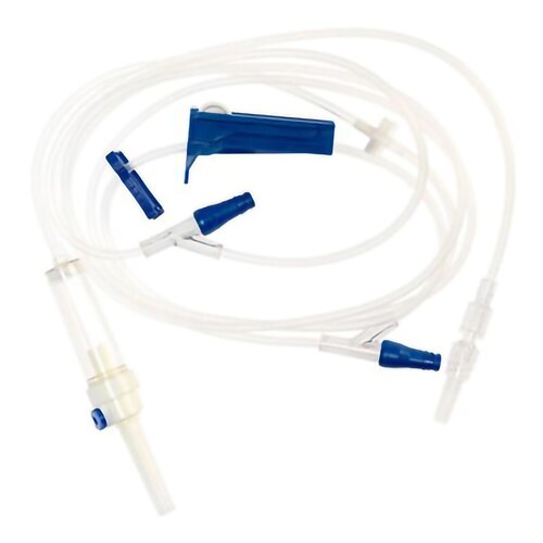 McKesson Primary Administration Set 10 Drop / mL Drip Rate 97 Inch Tubing 2 Ports, 50/BX