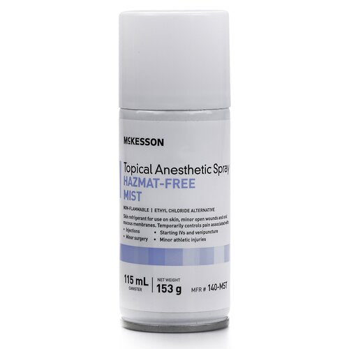 McKesson Topical Anesthetic Mist Spray 115 mL,