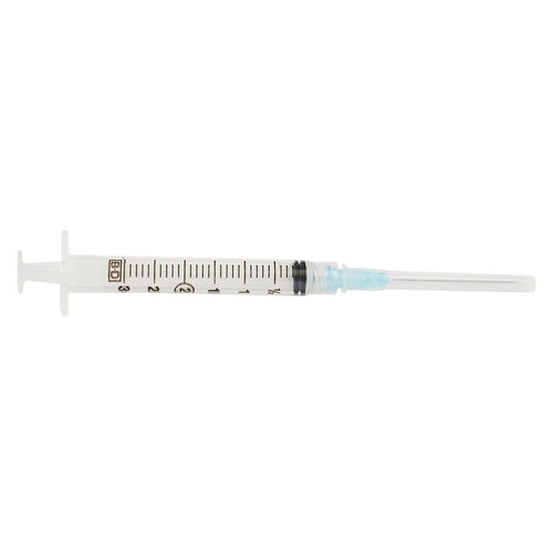 BD Syringe with Hypodermic Needle PrecisionGlide™ 3 mL 25 Gauge 1-1/2 Inch Detachable Needle Without Safety, 100 EA/BX, 8BX/CS