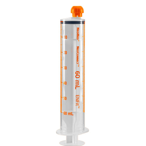 Avanos Medical Sales LLC Oral Dispenser Syringe NeoMed® 60 mL Bulk Pack Enfit Tip Without Safety