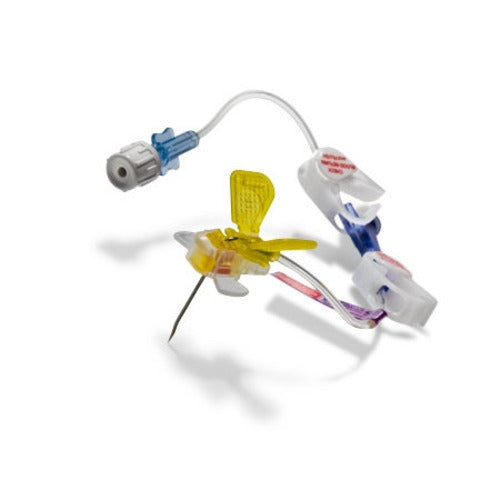 Bard Medical Huber Infusion Set PowerLoc 20 Gauge 1" 8" Tubing Y-Site Injection Port, 1/EA