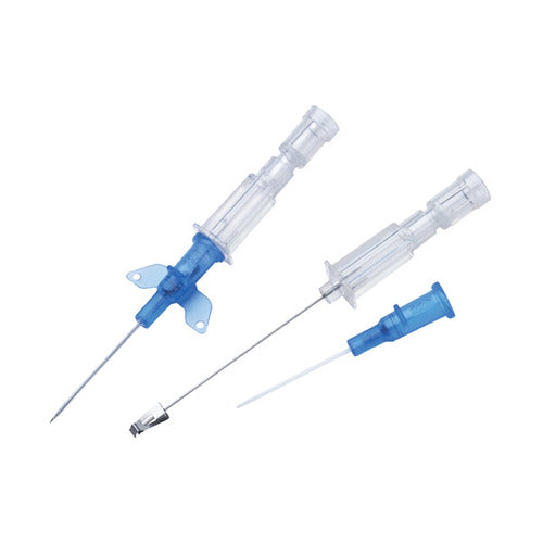 B. Braun Peripheral IV Catheter Introcan Safety 20 Gauge 1.25" Sliding Safety Needle, 50 EA/BX