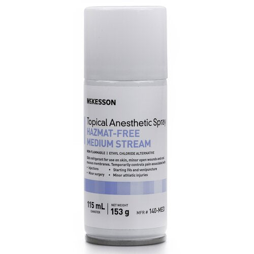 McKesson Topical Anesthetic Medium Stream Spray 115 mL,