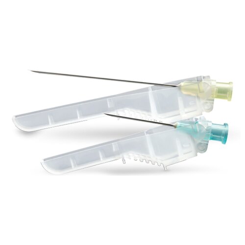 Terumo Medical Hypodermic Needle SurGuard3 Hinged Safety Needle 20 Gauge 2 Inch Length