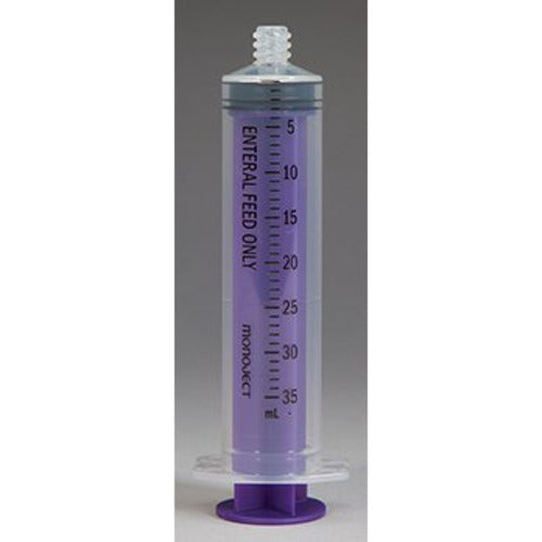 Cardinal Health Oral Dispenser Syringe Monoject™ 35 mL Enfit Tip Without Safety, 40/BX