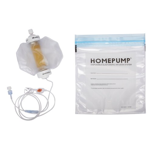 Avanos Medical Sales Elastomeric Pump Homepump C-Series Gravity 270 mL Capacity 5 mL / Hr. Flow Rate Without Display, 24 EA/CS