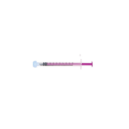 Medline Clear Oral Syringe, Sterile, 1 mL, 200 EA/CS