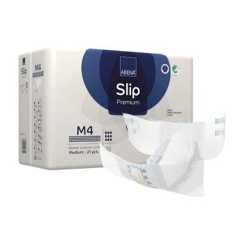 Abena Slip Premium M4 Incontinence Brief, Medium, Case of 84