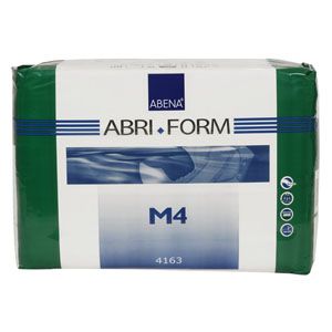 Abri-Form Comfort M4 Adult Brief, Medium, Bag