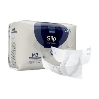 Abena Slip Premium M3 Incontinence Brief, Medium, Pack of 23