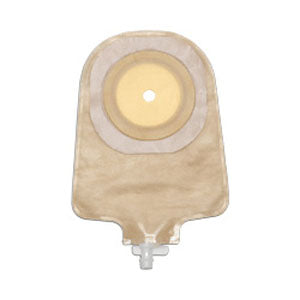 BX/10 - Hollister Premier&trade; One-Piece Urostomy Pouch, Up to 2-1/2" Cut-to-Fit Flat Flextend&reg; Skin Barrier, 9" L, Ultra Clear