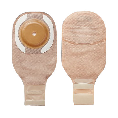 BX/5 - Hollister Premier&trade; One-Piece Pre-Cut Soft Convex Drainable Pouch with Filter, 7/8" Stoma, 12" L, Beige