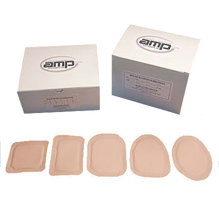 Ampatch Stoma Cap Cover with Clear Film Backing