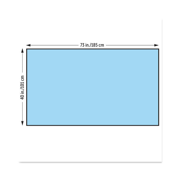 Halyard 3/4 Surgical Drapes 76" X 55", Sterile, 22/Cs