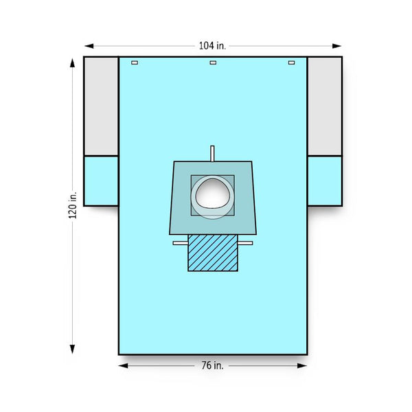 Halyard C-Section Drapes