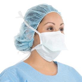 Halyard Duck Bill Surgical Face Masks With Tie