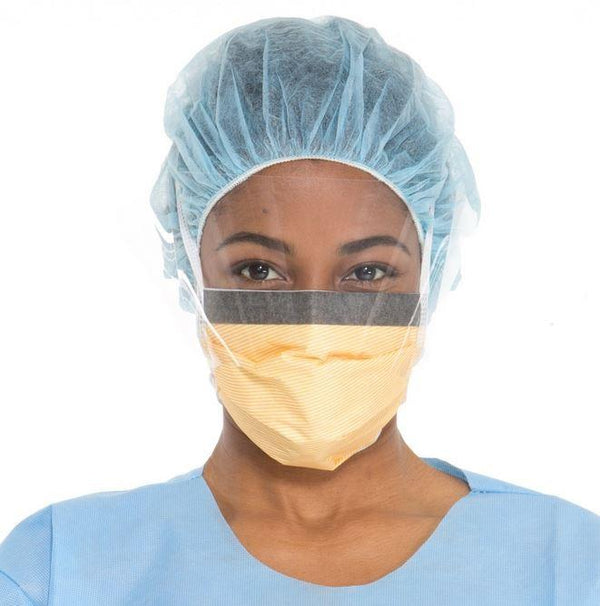 Halyard Fluidshield Level 3 Surgical Mask With Wrap And Visor, Ties