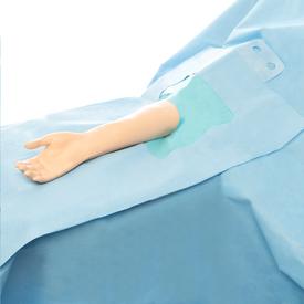 Halyard Fenestrated Surgical Hand Drapes