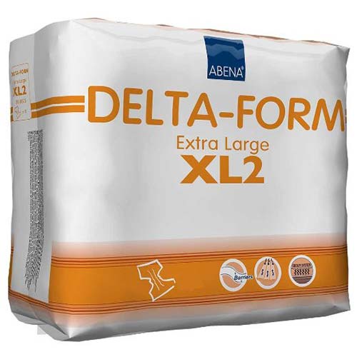 PK/15 - Abena Delta-Form Adult Brief, XL L2