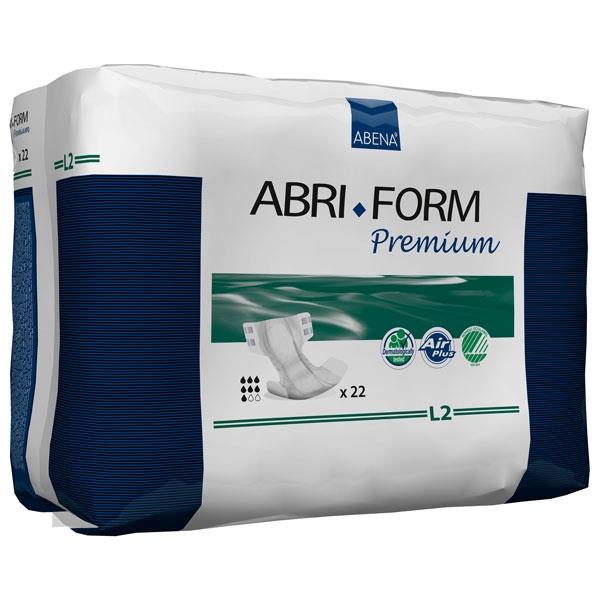 PK/22 - Abena Abri-Form Premium Adult Brief, Completely Breathable, 3100mL Absorbency, Size L2, Large