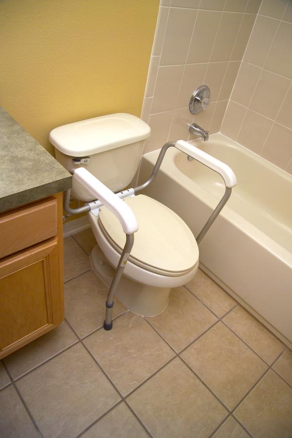 Adjustable Toilet Safety Rails