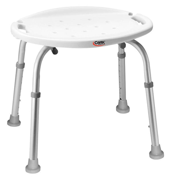 Carex Adjustable Bath and Shower Seat without Back