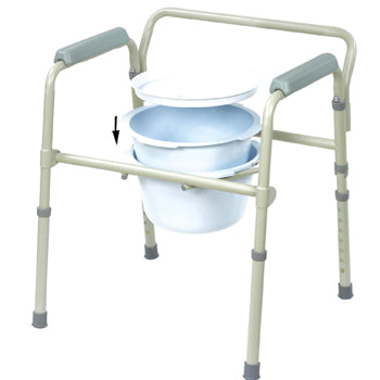 Competitive Edge Line Folding Commode