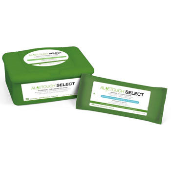 Aloetouch SELECT Spunlace All Over Perineal Cleansing Wipes
